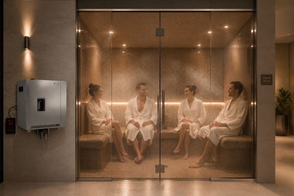 Commercial Steam Generators: How to Choose the Right Harvia System for Your Projects