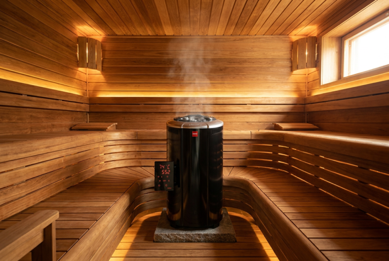 Harvia Forte Electric Sauna Heater with Built-In Controls - Harvia Sauna Heaters