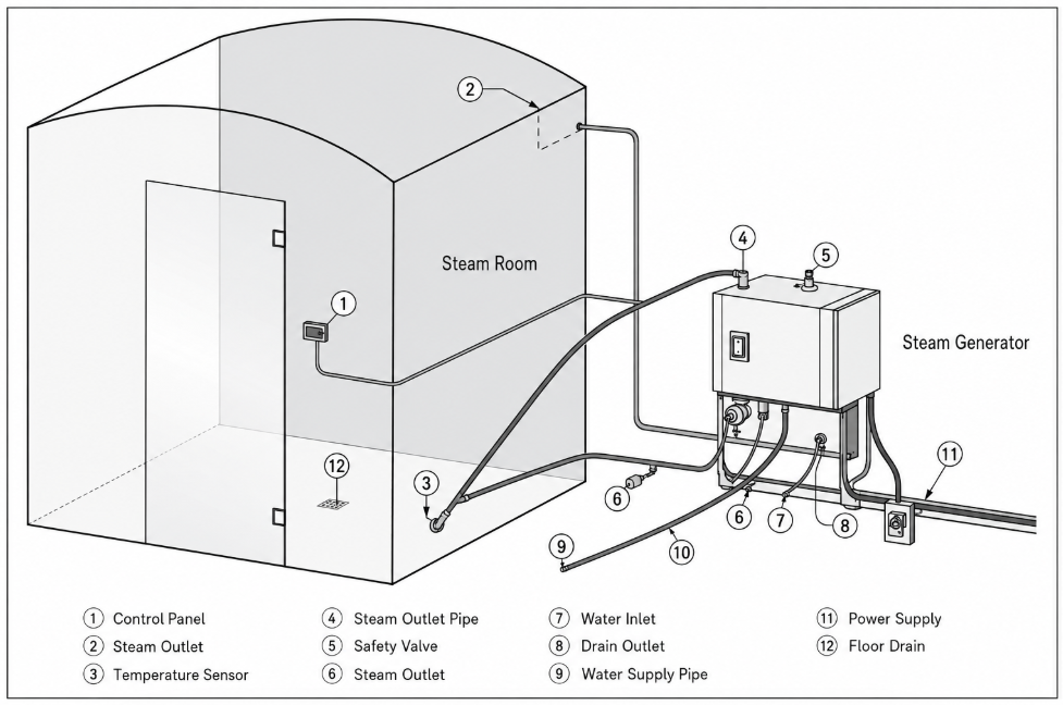 Harvia HGP Steam Generator