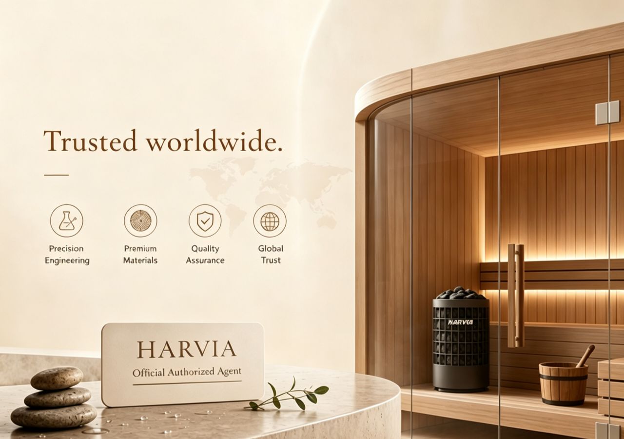 ROC Sauna-Solution, a trusted sauna supplier from China and official HARVIA authorized agent
