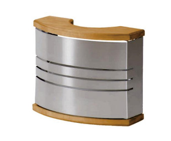 Lamp shade, steel (silver)