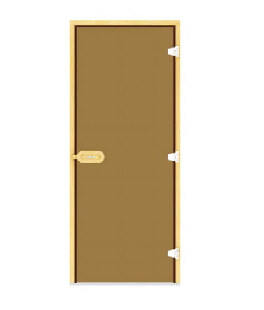 Sauna Door with Wooden Frame