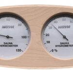 Sauna Accessory Thermo-Hygrometer (Dual Dial)