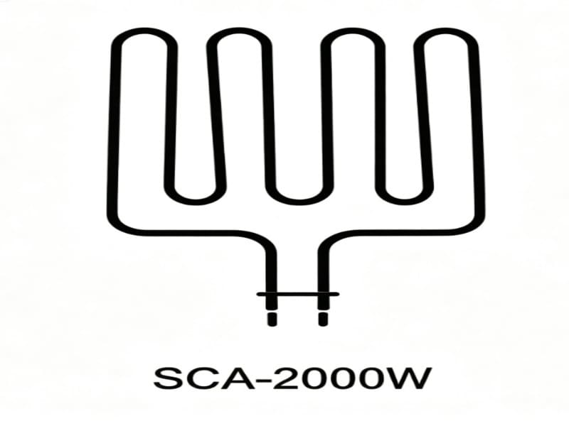 SCA sauna heater element 1000W to 3000W