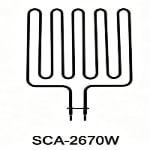 SCA sauna heater element 1000W to 3000W