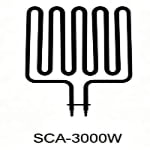 SCA sauna heater element 1000W to 3000W