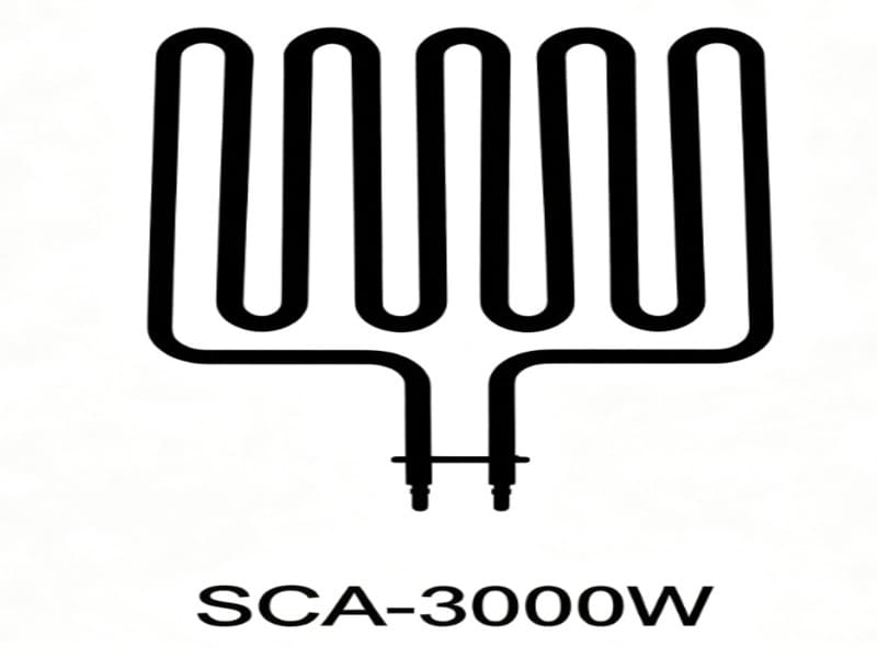 SCA sauna heater element 1000W to 3000W