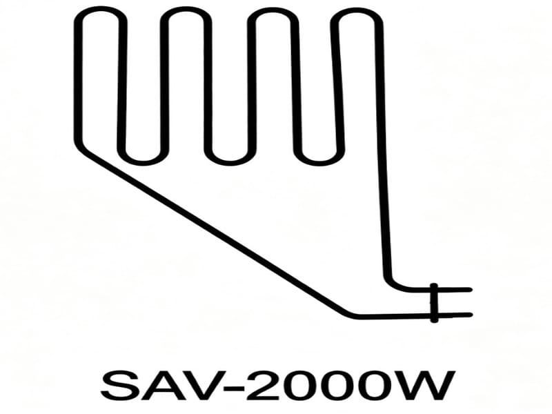 SAV sauna heater element 1500W to 3000W