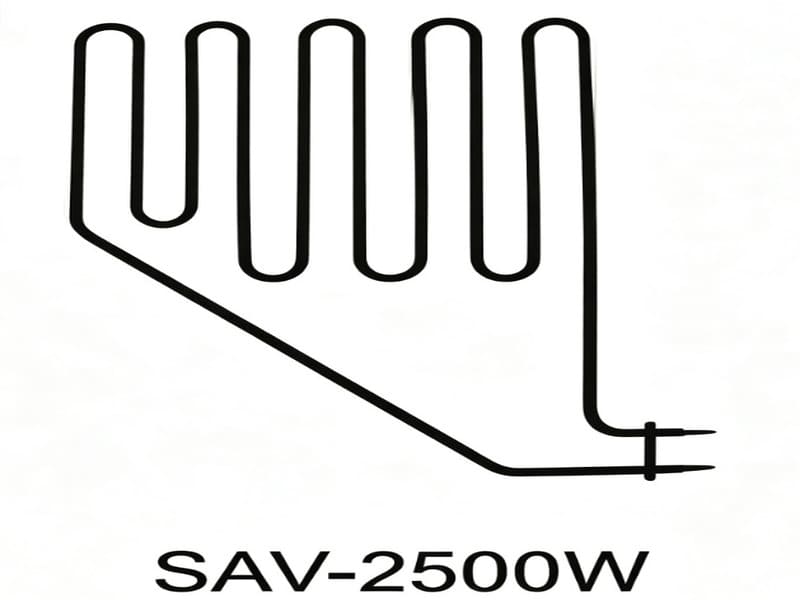 SAV sauna heater element 1500W to 3000W