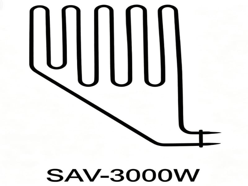 SAV sauna heater element 1500W to 3000W