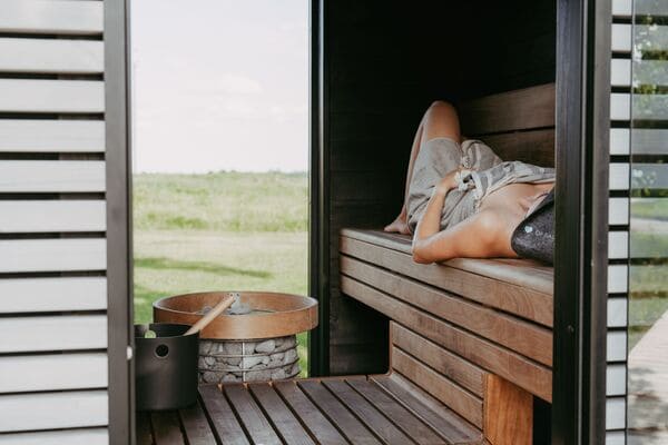 nordic spruce and aspen sauna