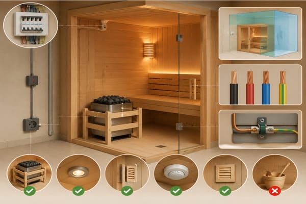 Commercial Sauna Electrical Requirements: Power, Wiring and Safety Guide