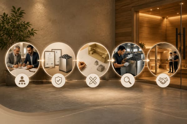how to choose a reliable sauna supplier in china five checks