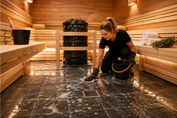 how to clean a commercial sauna and buy low-maintenance equipment guide