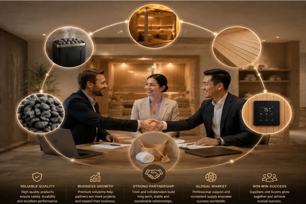 commercial sauna solution provider project support sourcing