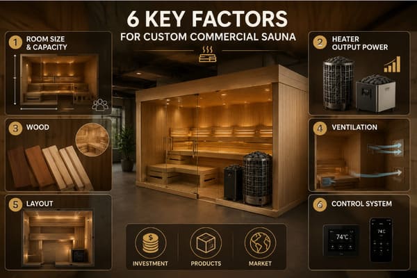 custom commercial sauna solutions guide for hotels spas gyms