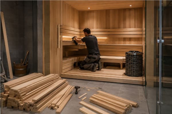 buying choices that reduce commercial sauna maintenance