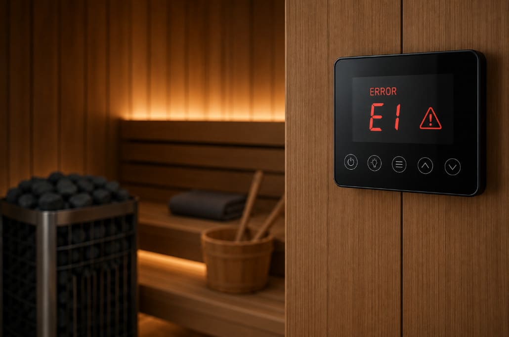 sauna control unit repair and replacement for commercial sauna