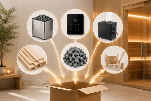 sauna equipment you can source from china heaters controls timber