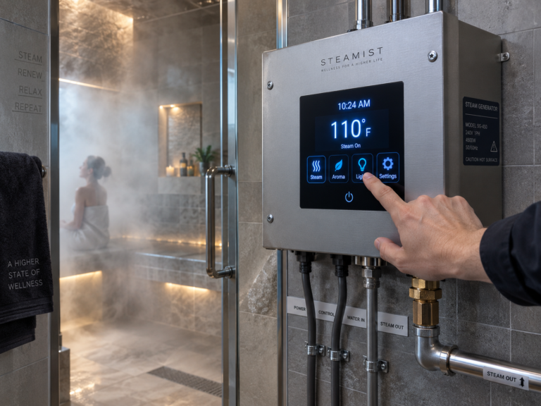 ROC AT86 Touch-Screen Sauna Controller