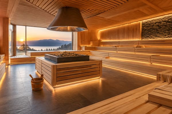 Aufguss Sauna Rooms: Planning Seating, Heater Power and Performance Space