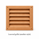Louvred grille