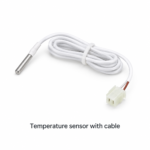Temperature sensor with cable