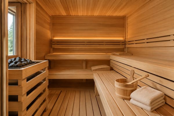 How Much Sauna Panelling Do You Need? Cladding and Bench Wood, Calculated