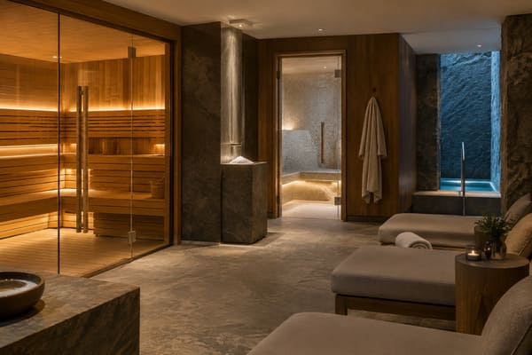 Hotel Spa Design: How to Plan a Complete Thermal Wellness Area