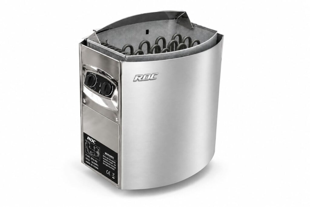 ROC HX Curved Sauna Heater (Built-in Control)