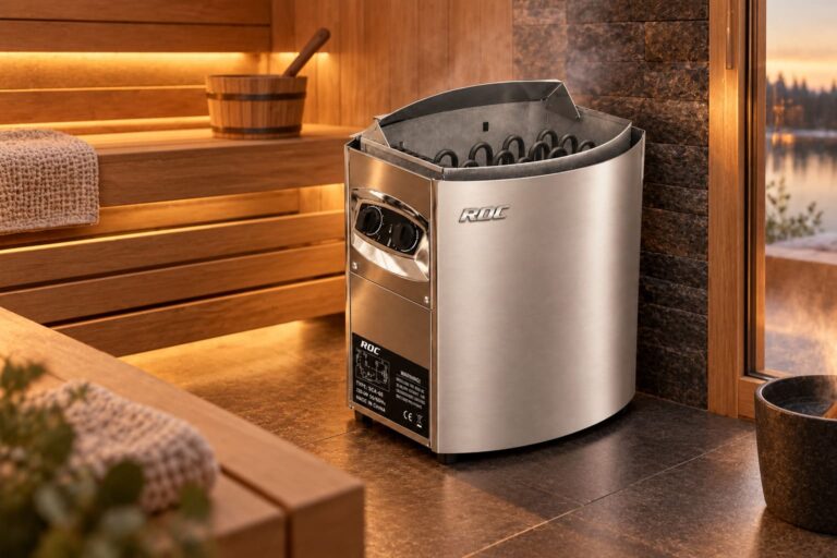 ROC HX Curved Sauna Heater (Built-in Control)
