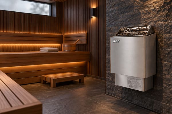 ROC SCA Stainless Steel Sauna Heater (External Control)