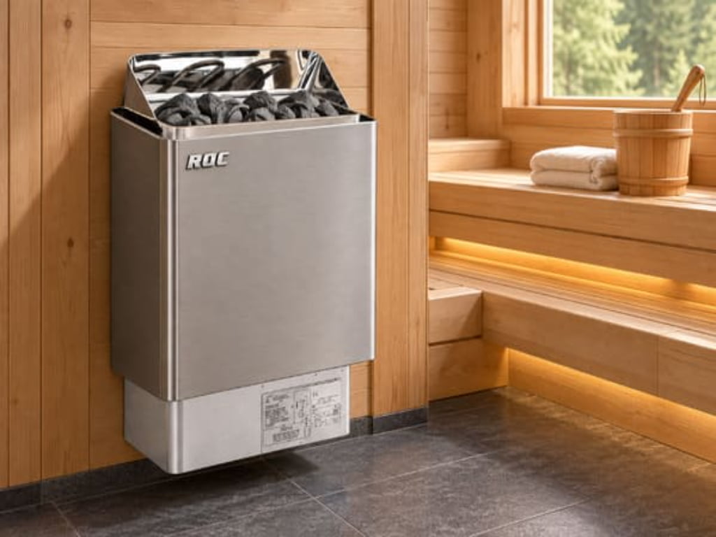 ROC SCA Wall-Mounted Sauna Heater (External Control)