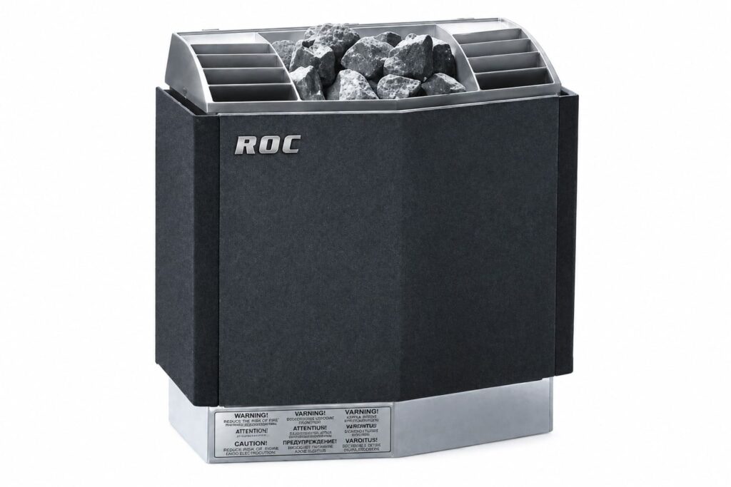 ROC SK and SD Flocked-Panel Sauna Heater (External Control)
