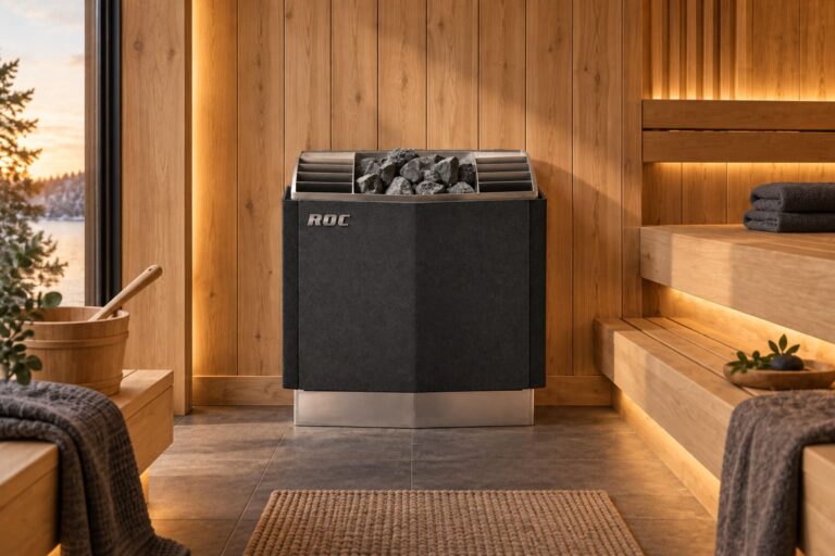 ROC SK and SD Flocked-Panel Sauna Heater (External Control)