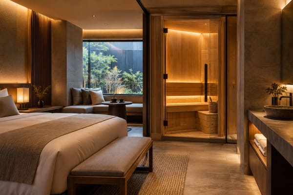 Hotel Sauna Design: How Japan’s Boutique Hotels Make Room for Private Saunas