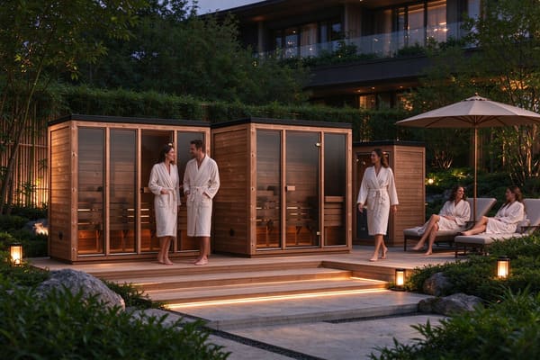 Barrel vs Rectangular Saunas for Resorts: Usable Space, Seating and Total Cost of Ownership
